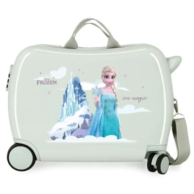 Abbildung von Disney Frozen Arendelle is Magic Kinderkoffer, grün, 50 x 38 20 cm, starr, ABS, Seitenkombinationsverschluss, 34 l, 1,8 kg, 2 Räder, Gepäck, Hand, Talla única, kinderkoffer