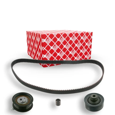 Abbildung von FEBI BILSTEIN 30781 Zahnriemensatz 141 mit abgerundetem Zahnprofil VOLKSWAGEN: Polo IV Hatchback, Golf 4, Bora Saloon, SEAT: Leon I Ibiza 3