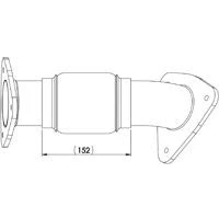 Abbildung von DINEX 29299 Abgasrohr 380 160 Euro 5 150