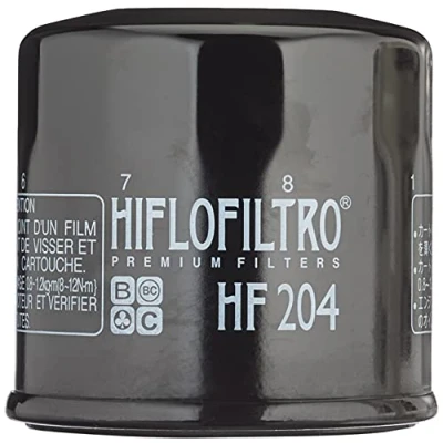 Abbildung von HifloFiltro Ölfilter HF204 schwarz