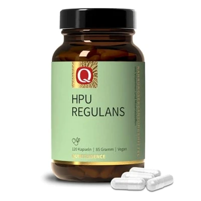Abbildung von Quintessence HPU Regulans, Kapseln 120 Stk. Für erhöhten Nährstoffbedarf bei HPU/KPU, Ohne Zusatzstoffe, Abgestimmter Mix aus Vitaminen &amp; Mineralstoffen, Vegan, Produziert in Deutschland