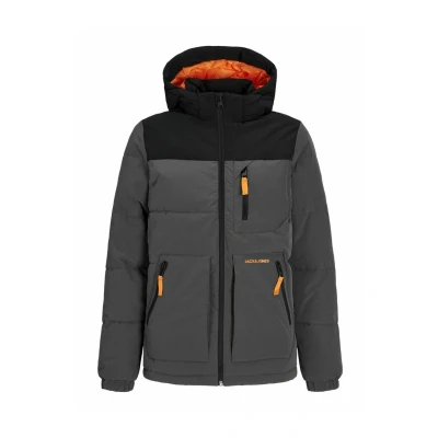 Abbildung von Jack &amp; Jones MINI Winterjacke für Kinder, Größe: 122, Asphalt