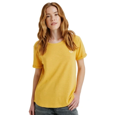 Abbildung von Roxy Oceanwave Regular Tshirt basic, Damen, Größe: Medium, Yhv