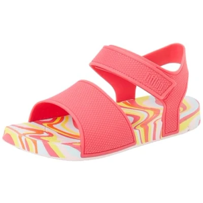 Abbildung von Fitflop iQUSHION Kids JUNIOR Swirly Ergonomic B/S Sandale, Pink