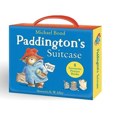 Abbildung von Paddington’s Suitcase: Eight funny Paddington Bear picture books for children in a gift set carry case!
