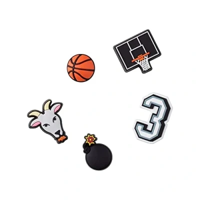 Abbildung von Crocs Jibbitz Basketball STAR 5 PACK Sonstige Accessoires, Größe: One Size, Multi