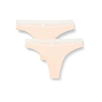 Abbildung von sloggi Damen GO Ribbed Brazil C2P, Powder ORANGE, L