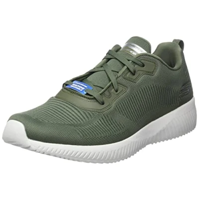 Abbildung von Skechers Herren 232290 OLV Sneaker, Olivfarbener Netzbesatz, 39 EU