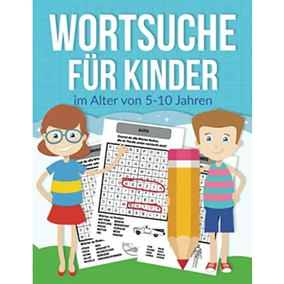 Abbildung von Wortsuche für Kinder im Alter von 5 10 Jahren: Ein Wortsuchbuch schlaue