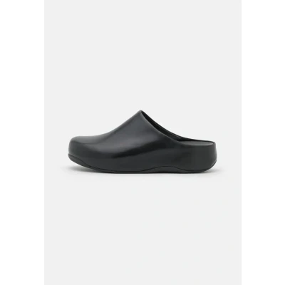 Abbildung von Fitflop SHUV Pantolette flach, Damen, Größe: 38, Black Schuhe