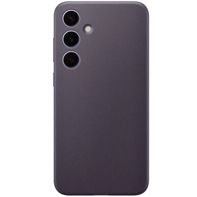 Abbildung von Samsung Galaxy S24 Plus Hülle Kunstleder Hard Case/Backcover Handyhülle Lila