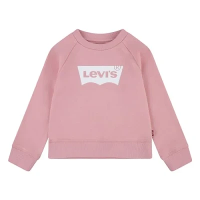 Abbildung von Levi&#039;s LVG KET ITEM LOGO CREW Sweatshirt für Kinder, Größe: 164, Pink icing