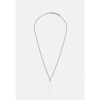 Abbildung von Fossil Vintage Casual Halskette silvercoloured, Herren, Größe: One Size, Silver coloured