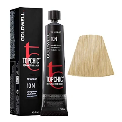 Abbildung von Goldwell Topchic Haarfarbe 10N, extra hellblond, 60 ml, 1er Pack, (1x 0,06 L)