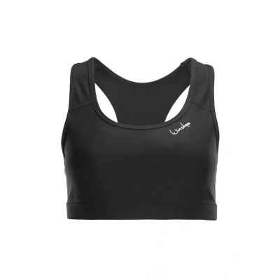Abbildung von Winshape Functional Comfort Sportbh mit mittlerer Stützkraft, Damen, Größe: XS, Black