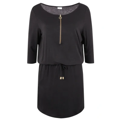Abbildung von Lascana Jerseykleid, Damen, Größe: 36, Schwarz