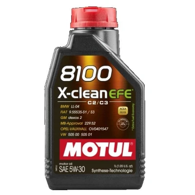 Abbildung von Motul 8100 X CLEAN EFE 5W 30 20l Motoröl 109469 VOLKSWAGEN: Golf 4, 5, 7, BMW: 5 Saloon, 3 Touring, MERCEDES BENZ: E Class Saloon