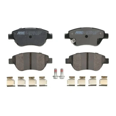 Abbildung von ABE C1X034ABE P Bremsbelagsatz Vorderachse FIAT: Panda II Hatchback, Doblo I Estate, Cargo, OPEL: Corsa D Adam