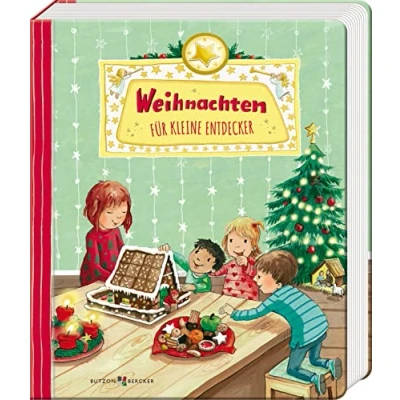 Abbildung von Weihnachten für kleine Entdecker. Macht die Adventszeit mit Kindern noch schöner: Farbenfrohes Pappbilderbuch ab 2 Jahren Weihnachtsgeschichten zum Vorlesen