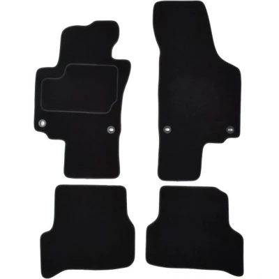 Abbildung von MAMMOOTH A041 VW185 PRM 01 Fußmattensatz Textil vorne und hinten 4 schwarz VOLKSWAGEN: Golf Plus / Crossgolf