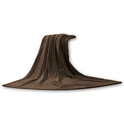 Abbildung von Gözze Wohn und Kuscheldecke, Memphis, Hohes Stoffgewicht 300 g/m², 150 x 200 cm Braun