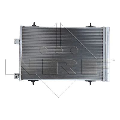 Abbildung von NRF Easy Fit 35946 Klimakondensator mit Trockner, Dichtring 14,4 11 Aluminium 524 CITROËN: C5 III Estate, PEUGEOT: 508 I SW Box Body / Estate