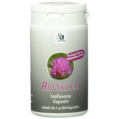 Abbildung von Rotklee Kapseln 500 mg