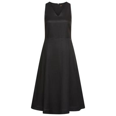 Abbildung von BOSS Dasico Freizeitkleid, Damen, Größe: 46, Black
