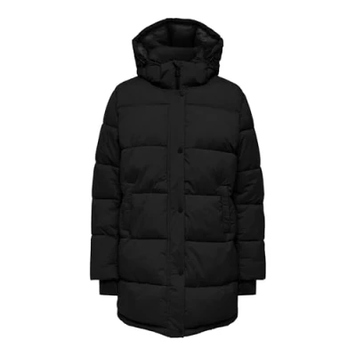 Abbildung von ONLY Onlann Premium Puffer COAT Winterjacke, Damen, Größe: XS, Black