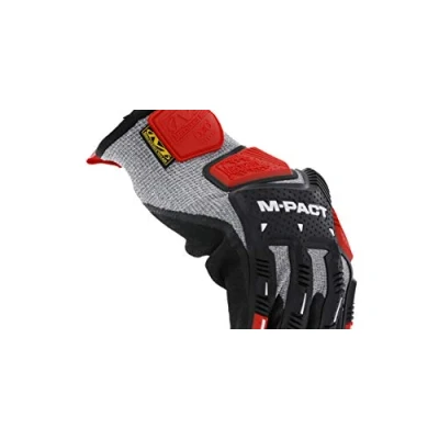 Abbildung von Mechanix Wear M Pact® Knit CR5A5 Handschuhe (Small, Grau/Schwarz)
