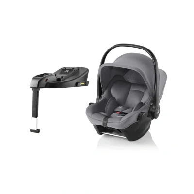 Abbildung von Britax Römer Baby Safe Core Babyschale, Frost Grey