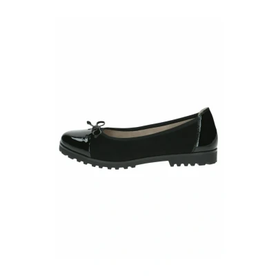 Abbildung von Caprice Klassischer Ballerina, Damen, Größe: 36, Black suede Schuhe
