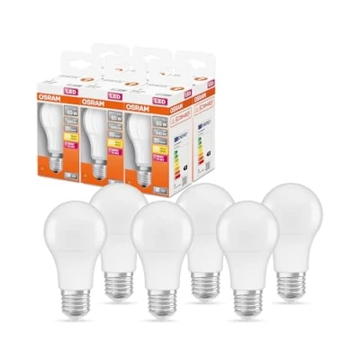 Abbildung von OSRAM LED Star Classic A65 LOW VOLTAGE Lampe speziell für niedrige Spannungen bzw. Niederspannungssysteme (AC/DC 12V 36V), ideal Camping, Wohnmobile und Garten, 940 Lumen, 65W Ersatz, 6er Pack