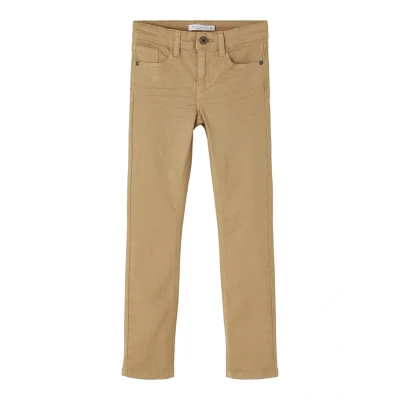 Abbildung von Name it Nkmtheo Xslim TWI 1111TP Jeans Straight Leg für Kinder, Größe: 158, Kelp