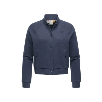Abbildung von Ragwear College Simonette Sweatjacke, Damen, Größe: Small, Dark blue