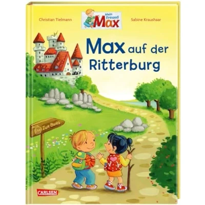 Abbildung von Max Bilderbücher: auf der Ritterburg: Spannendes Bilderbuch über das Leben Ritterburg für Kinder ab 3 Jahren