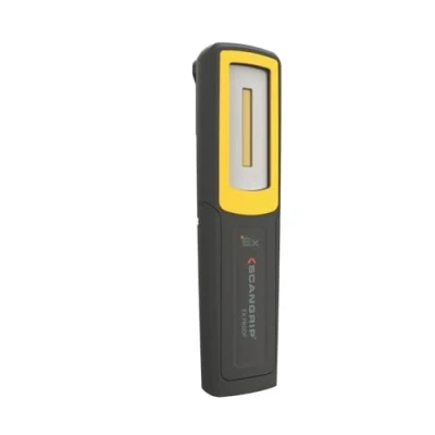 Abbildung von Scangrip 03.5611 Arbeitsleuchte Midi EX LED COB wiederaufladbar ATEX Zone schwarz/gelb
