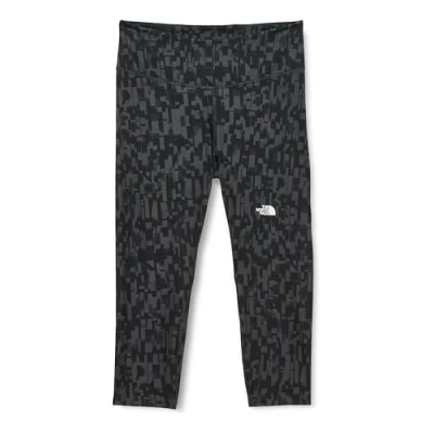 Abbildung von The North Face PLUS FLEX HIGH RISE Print Tights, Damen, Größe: 46 48, Asphalt grey