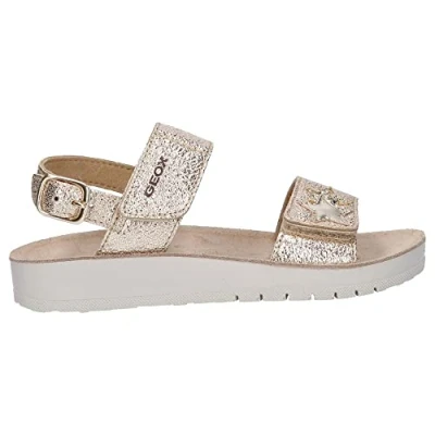 Abbildung von Geox Mädchen J Costarei Gi Sandalen, Gold, 39 EU