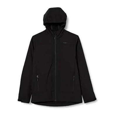 Abbildung von CMP KID Jacket FIX HOOD Unisex Softshelljacke für Kinder, Größe: 116, Nero