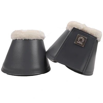 Abbildung von Montar Hufglocken PU Leather Grau