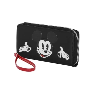Abbildung von Disney Black Unisex Unverzichtbare Geldbörse Face 06639 Einheitsgröße