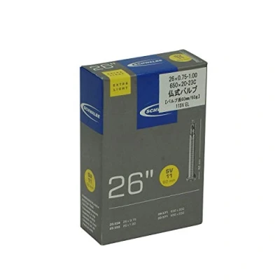 Abbildung von Schwalbe Fahrradschlauch SV11 Extra Light 20/25 559/571 EK 60 mm, 10422363