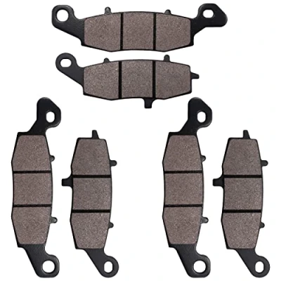Abbildung von Cyleto Bremsbeläge vorne und hinten für Kawasaki ZR 7 ZR750 1999 2004 ZR7 S 750 2001 2005 VN 1500 Vulcan Nomad 1600 Classic 2008