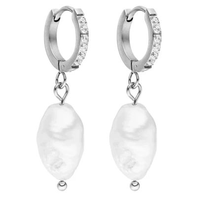 Abbildung von Purelei Malahi Ohrringe silvercoloured, Damen, Größe: One Size, Silver coloured