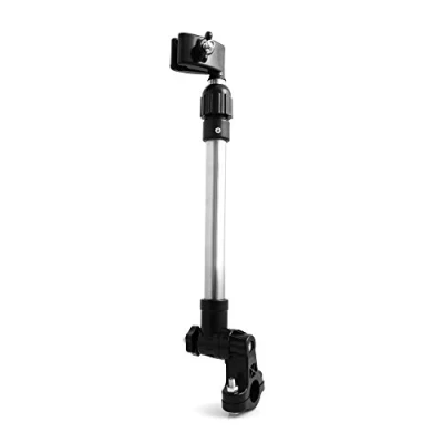 Abbildung von System S Schirmhalter Halterung Regenschirm Schirmhalterung Regenschirmhalter für Fahrrad Kinderwagen Rollator Rollstuhl Golftrolleys