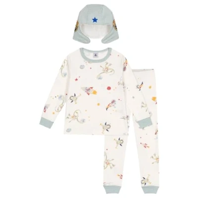 Abbildung von Petit Bateau Set Nachtwäsche für Kinder, Größe: 95, Marshmallow multico