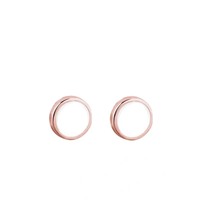 Abbildung von Elli Basic GEO Ohrringe Rose goldcoloured, Damen, Größe: One Size, gold coloured