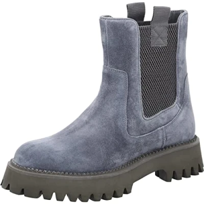 Abbildung von ara Damen Amsterdam Stiefelette, GRAU, 38 EU