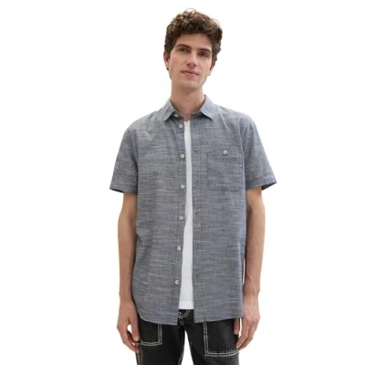 Abbildung von TOM Tailor Denim Hemd, Herren, Größe: XXL, Navy chambray